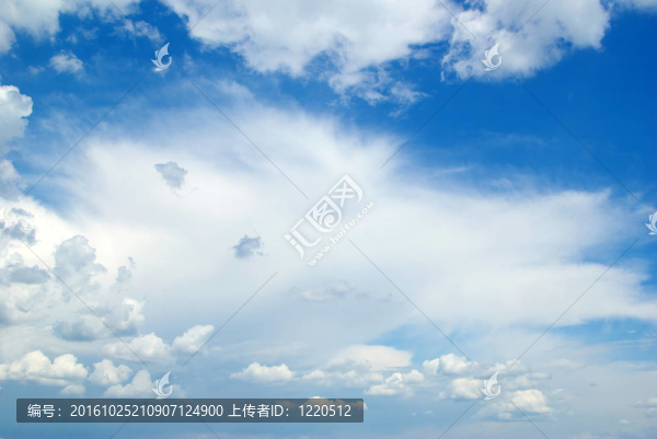 藍色的天空