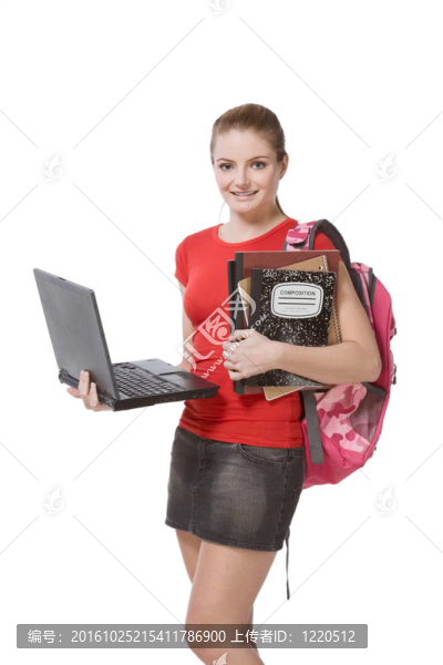 大學(xué)女生用筆記本電腦背包