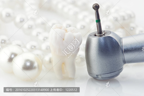 牙齒的健康概念