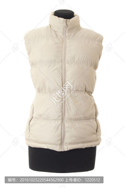 女冬季夾克隔離