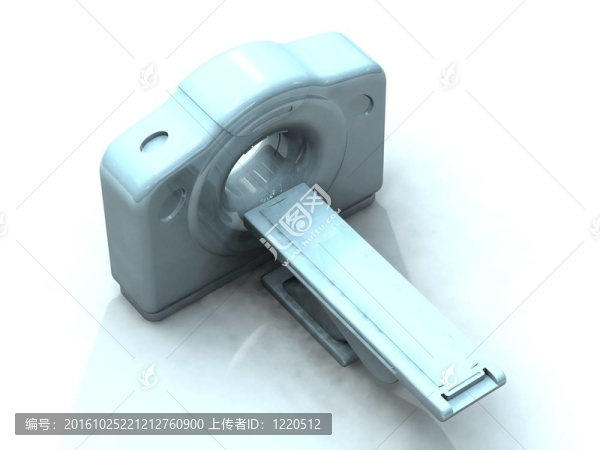三維渲染CT或貓掃描儀