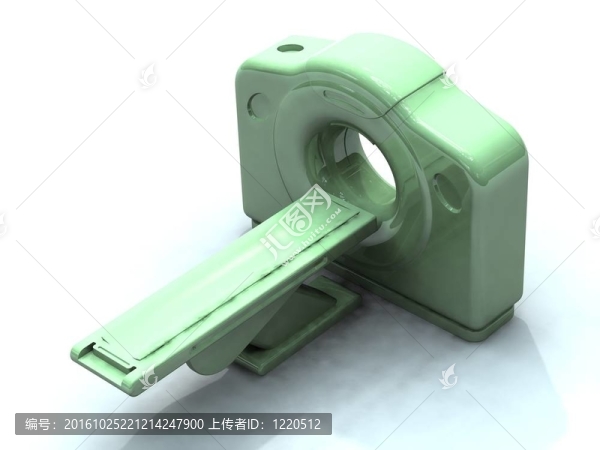 三維渲染CT或貓掃描儀