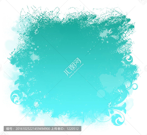 水上垃圾油漆涂抹背景