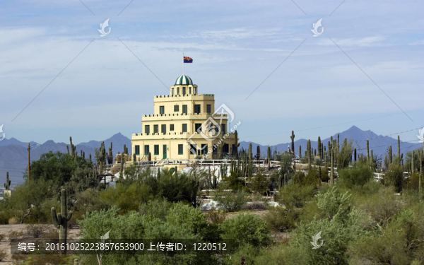 歷史Tovrea城堡；菲尼克斯；AZ