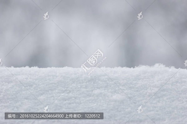 雪的背景紋理特寫(xiě)