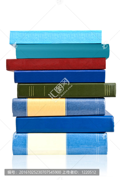 白色的一堆書