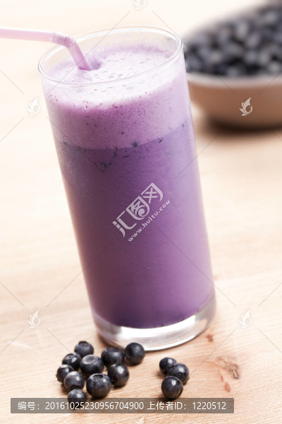 藍莓奶昔