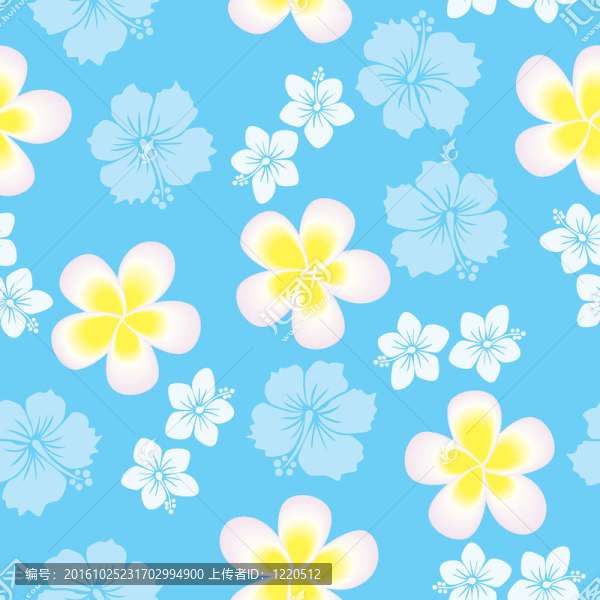 無縫芙蓉圖案