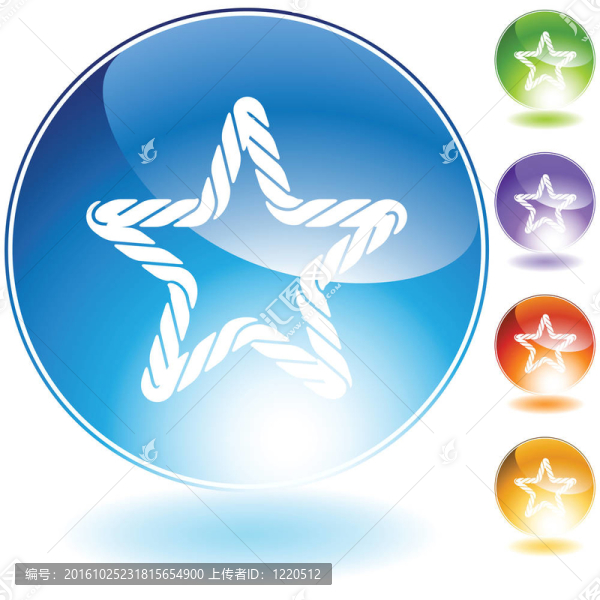 繩水晶圖標(biāo)集