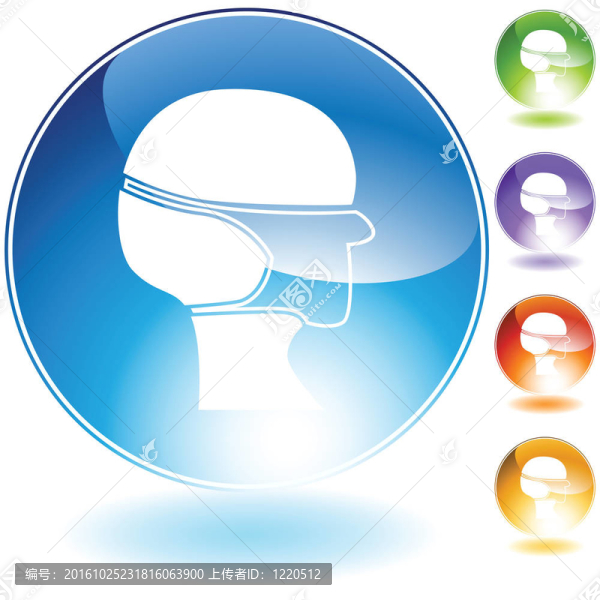 手術(shù)面罩Crystal,Icon,Set
