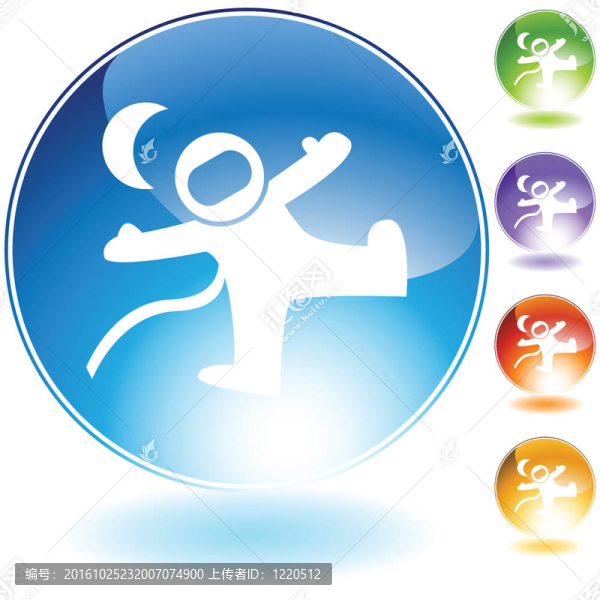 宇航員的圖標(biāo)集