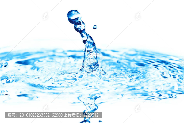 水濺特寫