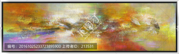 趙無(wú)極風(fēng)格抽象油畫