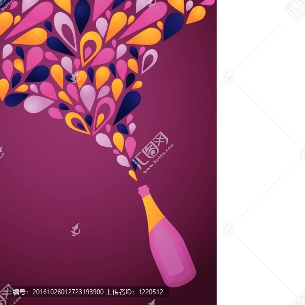 時(shí)髦的葡萄酒背景-,2