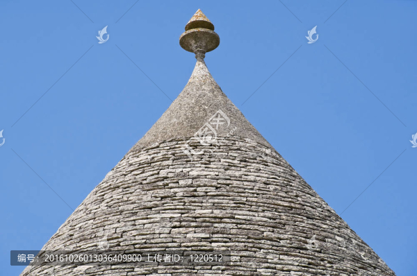 Trullo。阿爾貝羅貝洛。Apulia。