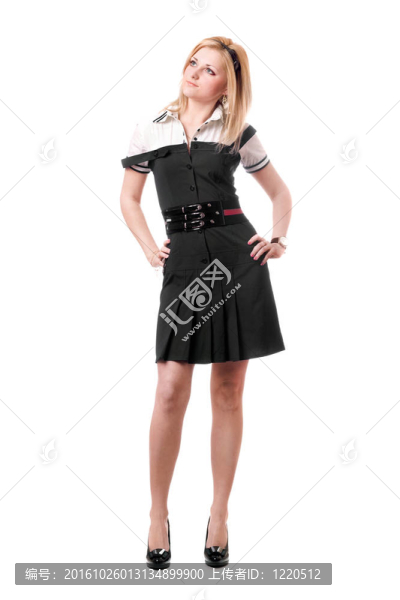 年輕漂亮的金發(fā)女郎