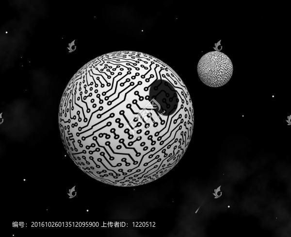 電子行星與衛(wèi)星-插圖
