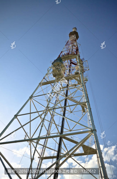 電視塔；底層視圖