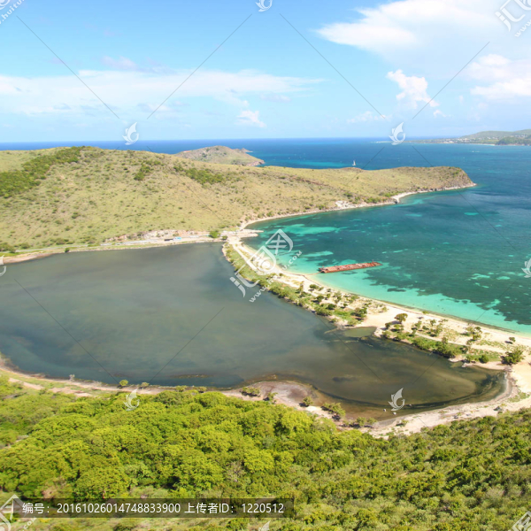 海灘上的Saint,Kitts