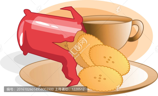 餅干和茶