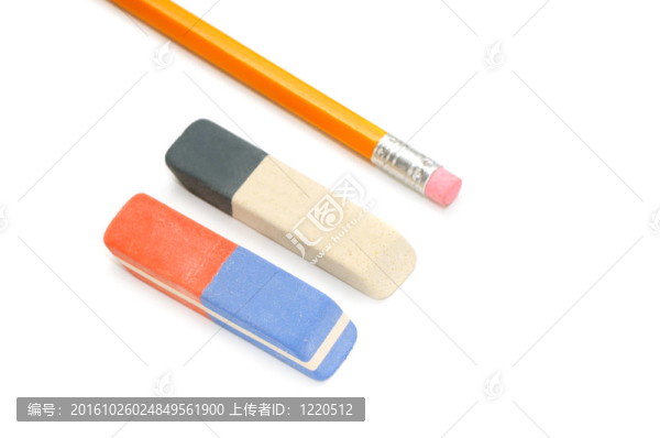 鉛筆和橡皮擦