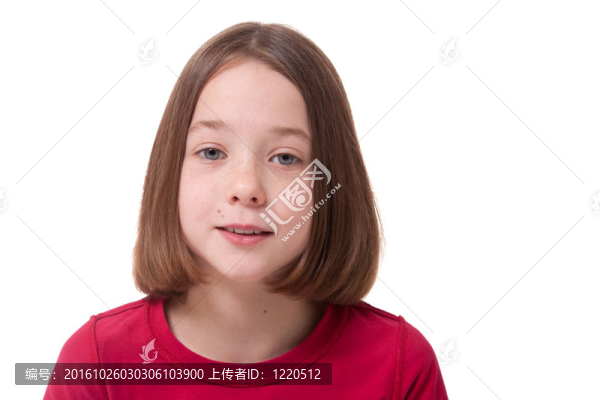 孩子的肖像紫色