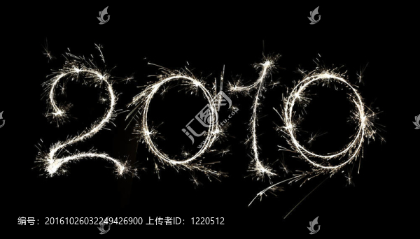 2010新年和煙火效果