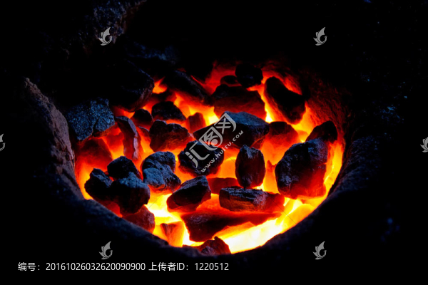 石-火是紅色的