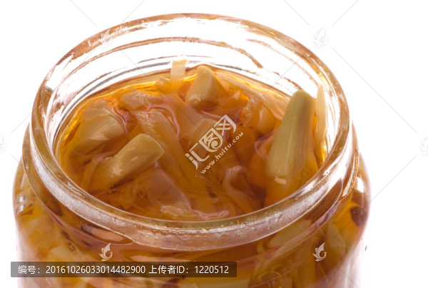 鹽漬竹筍分離