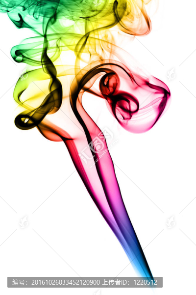 白色的煙霧顏色抽象的形狀