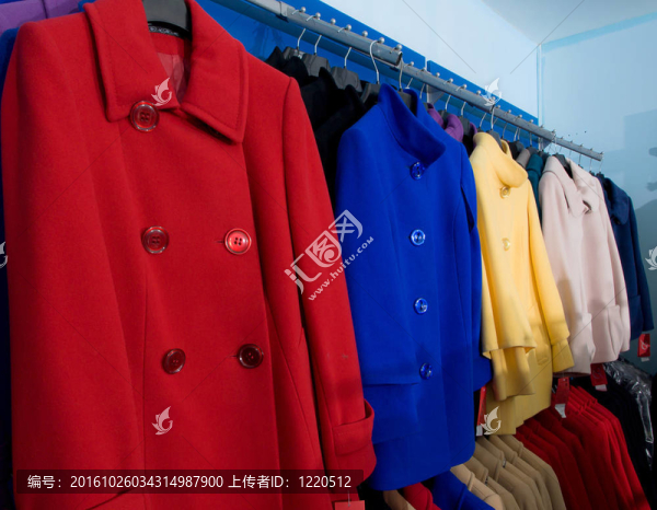 多彩秋女羊毛大衣店