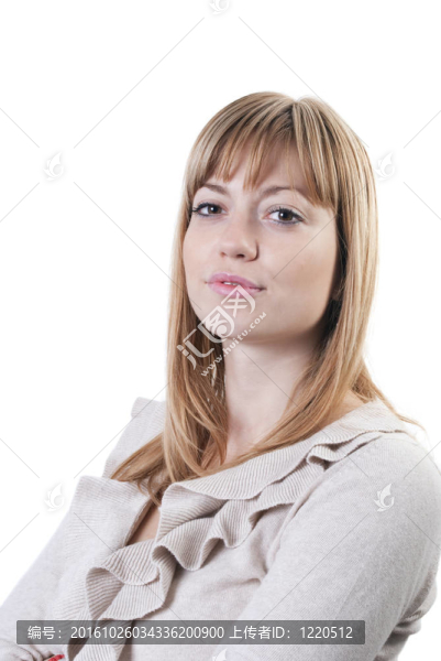年輕漂亮的商業(yè)女人