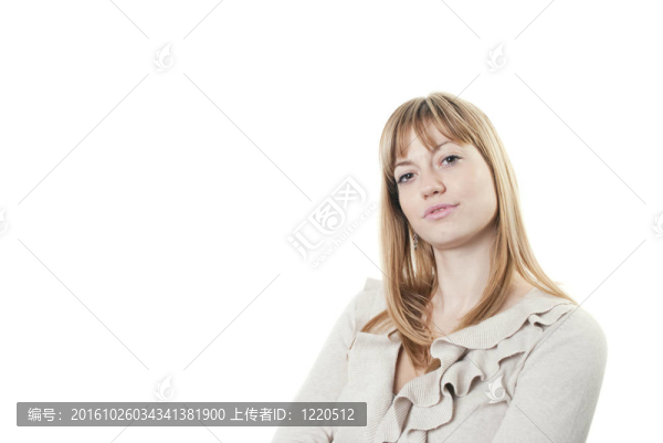 年輕漂亮的商業(yè)女人