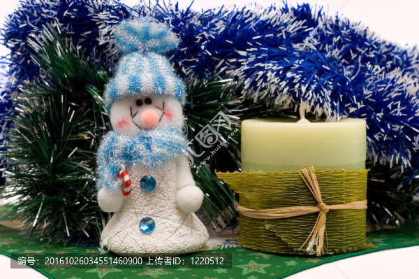 雪人蠟燭