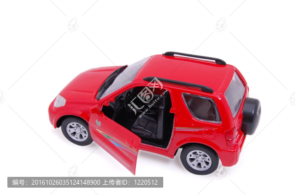 白色汽車玩具