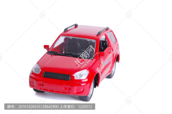 白色汽車玩具