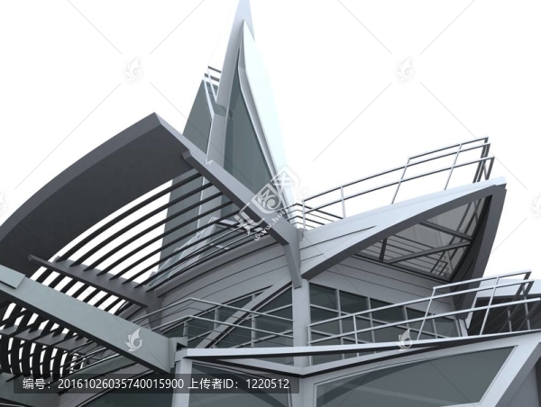 船形建筑玻璃房子