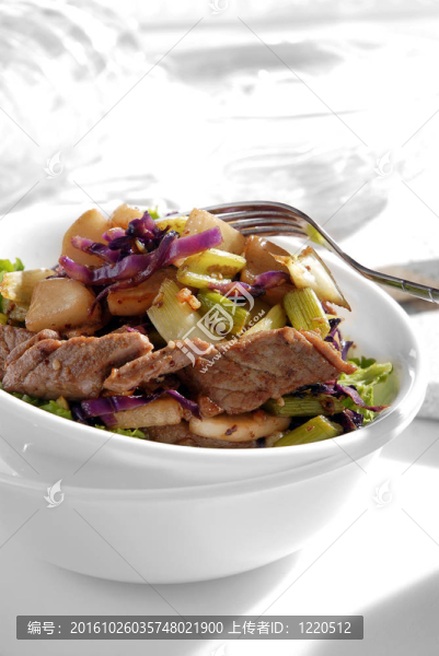 牛肉配蔬菜東方風(fēng)格