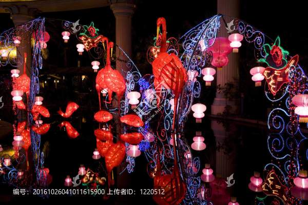 中國新年街裝飾