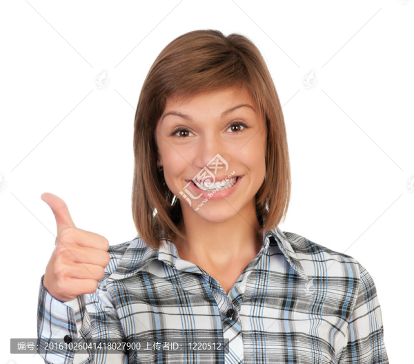 十幾歲的女孩的肖像