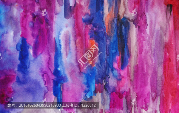水彩畫五彩手繪藝術(shù)背景