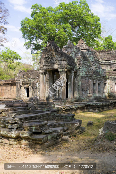 柬埔寨圣劍寺；