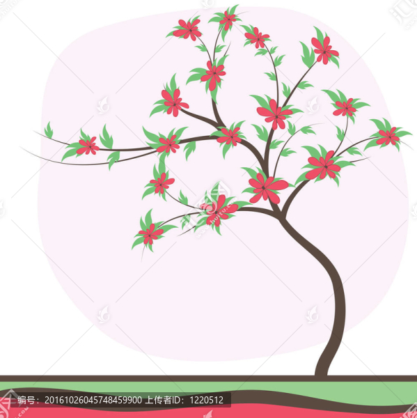 抽象背景樹。