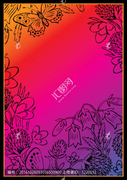 花框。