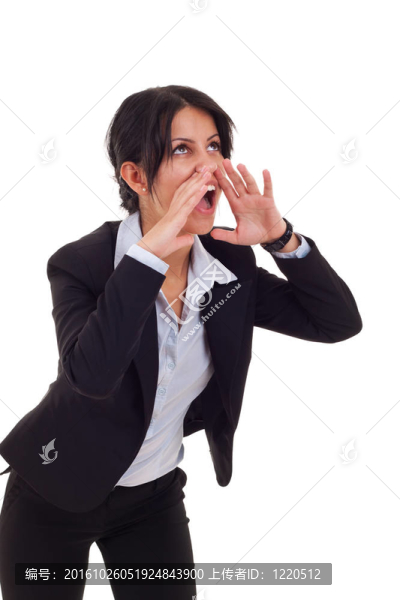 生意的女人喊