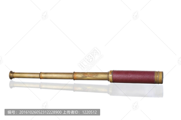 舊黃銅望遠鏡