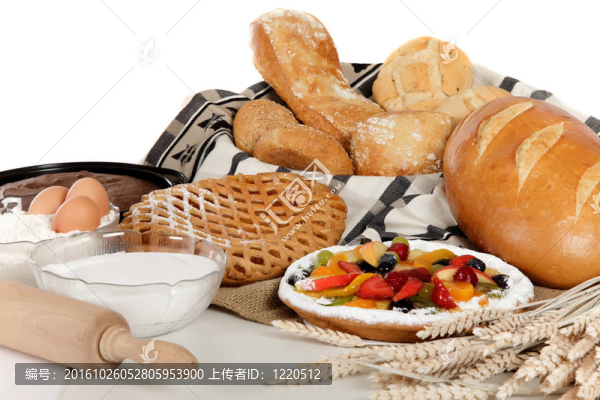 面包類型；水果派；成分