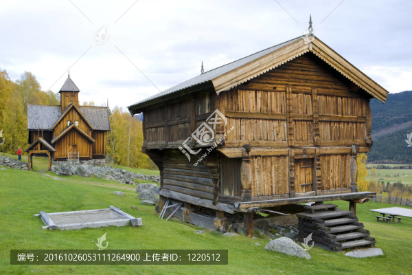 Uvdal,Stavkirke；挪威