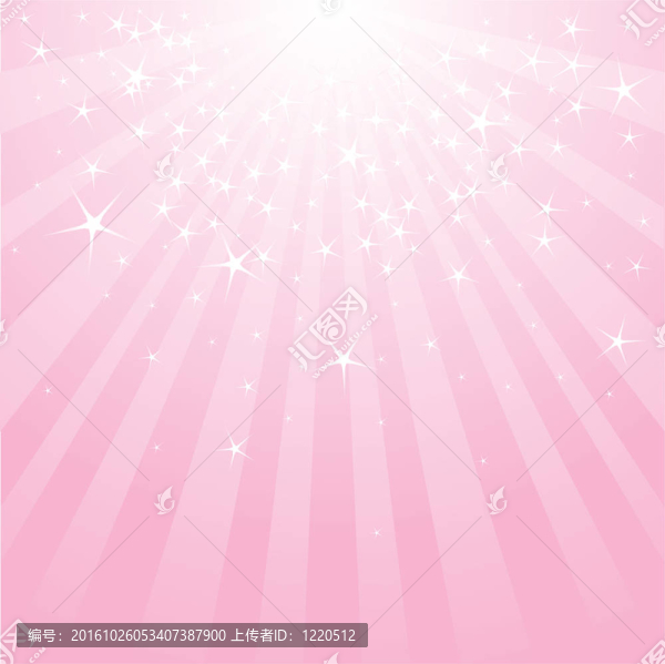 抽象的粉紅的星星和條紋