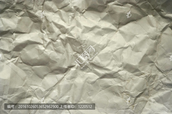 老皺的紙
